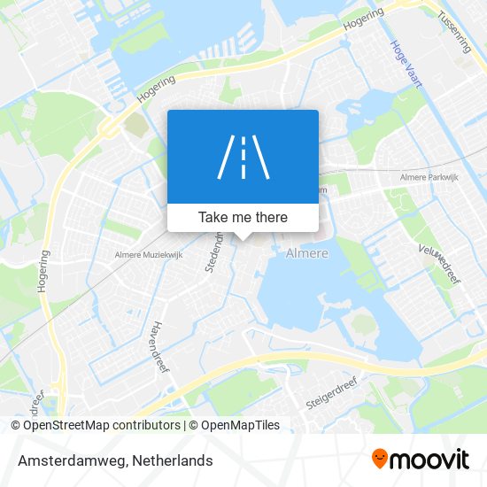Amsterdamweg Karte