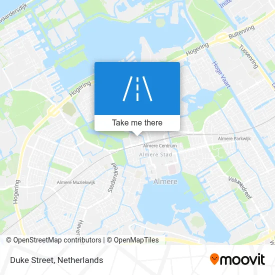 Hertogstraat map