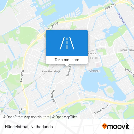 Händelstraat map