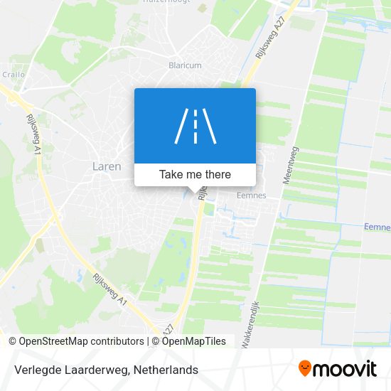 Verlegde Laarderweg map