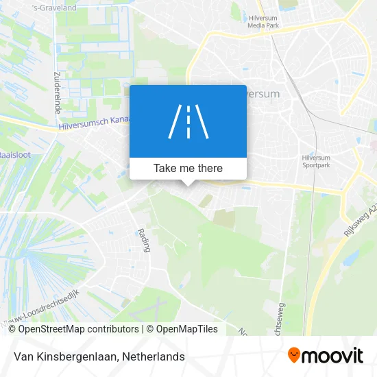 Van Kinsbergenlaan map