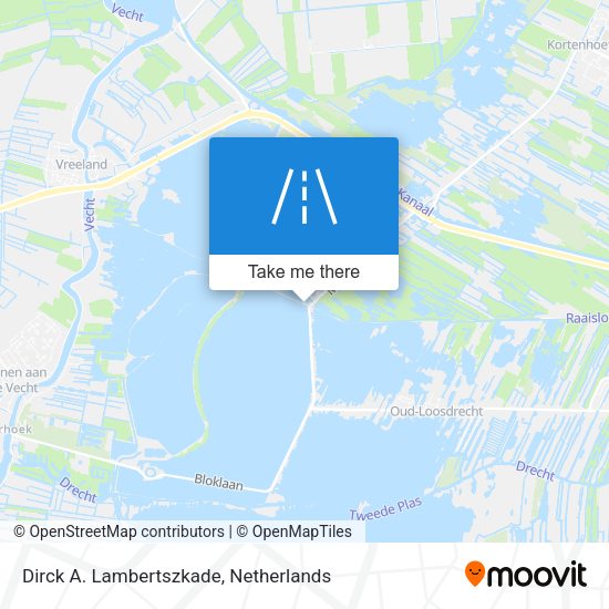 Dirck A. Lambertszkade map