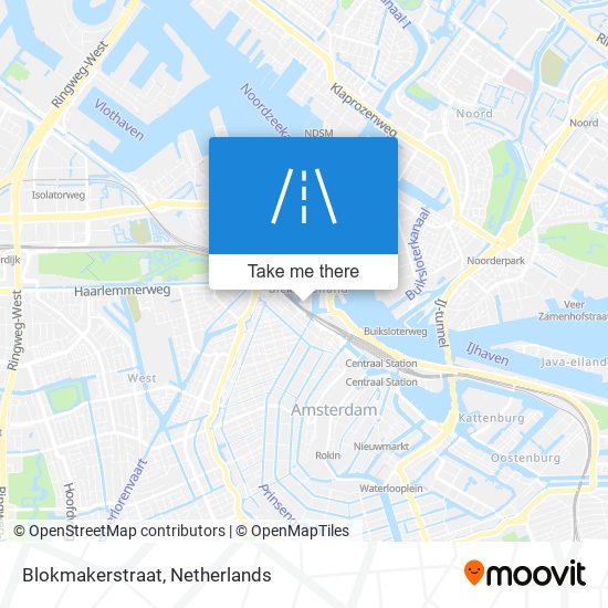 Blokmakerstraat map