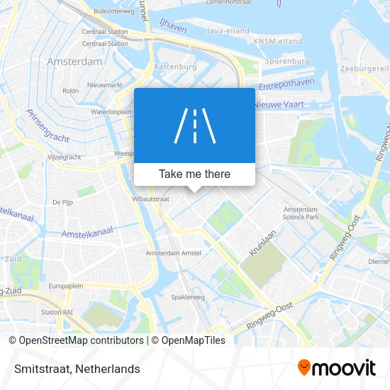 Smitstraat map