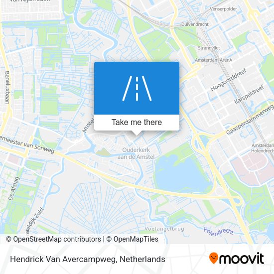 Hendrick Van Avercampweg map