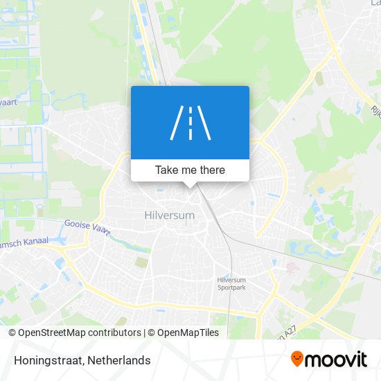 Honingstraat map