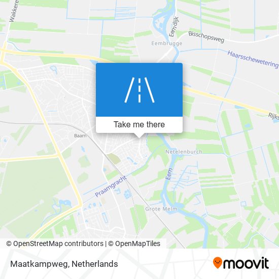 Maatkampweg Karte