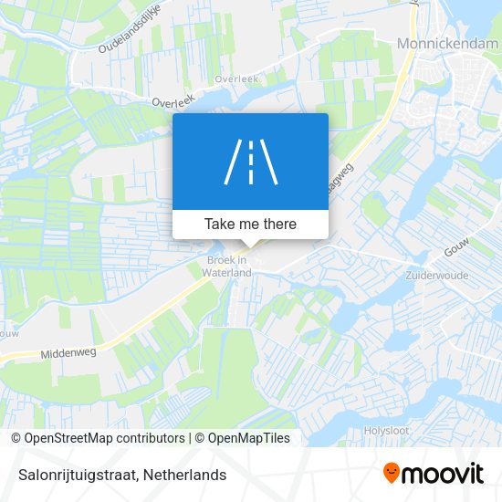 Salonrijtuigstraat map