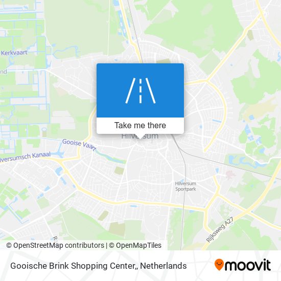 Gooische Brink Shopping Center, map