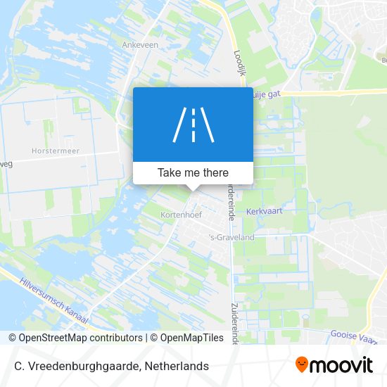 C. Vreedenburghgaarde map