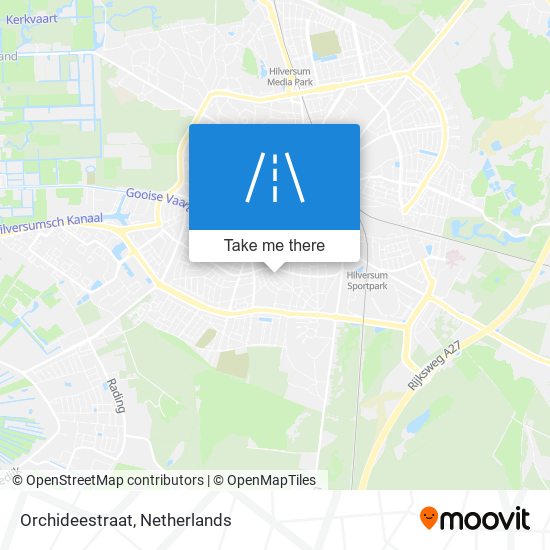 Orchideestraat map