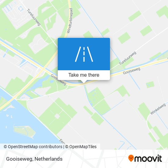 Gooiseweg map