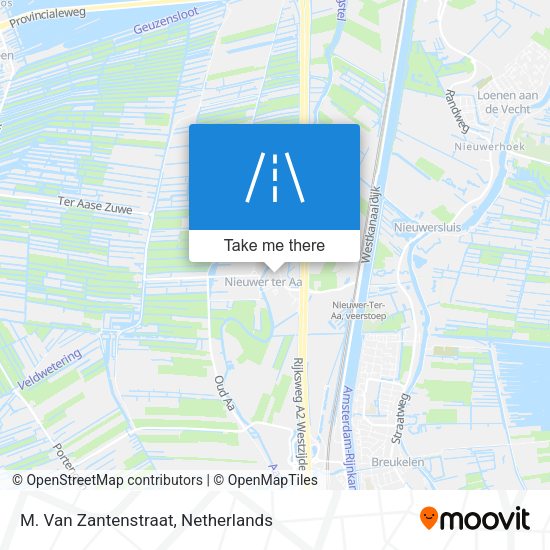 M. Van Zantenstraat map