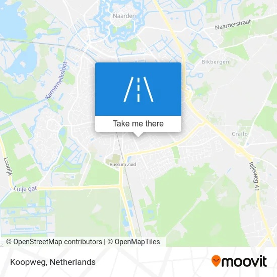 Koopweg map