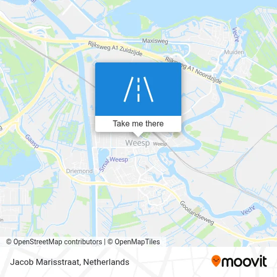 Jacob Marisstraat map