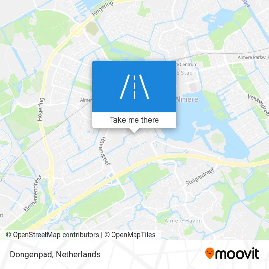 Dongenpad map