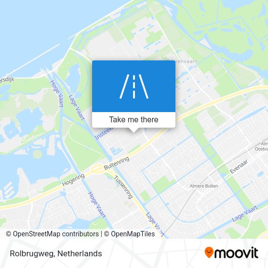 Rolbrugweg map