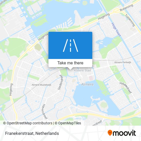 Franekerstraat map