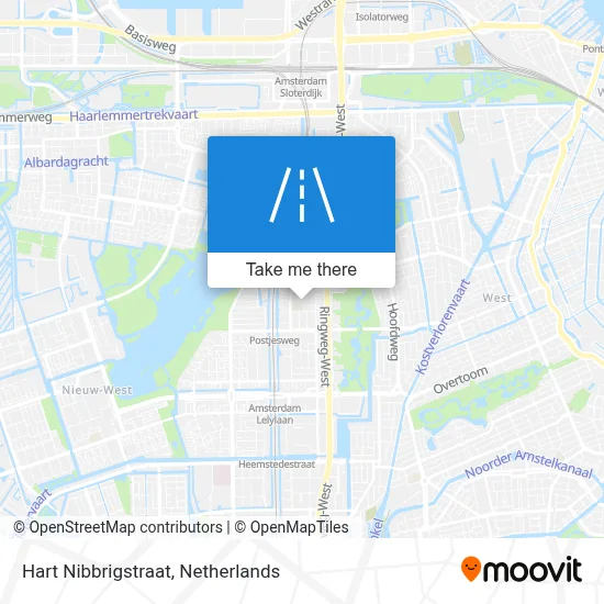 Hart Nibbrigstraat map