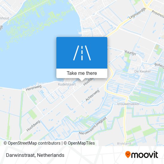 Darwinstraat map