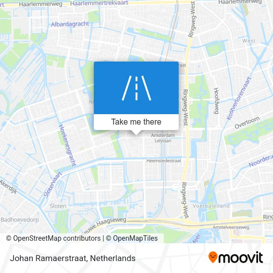 Johan Ramaerstraat map