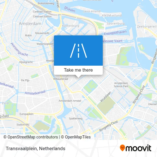 Transvaalplein map