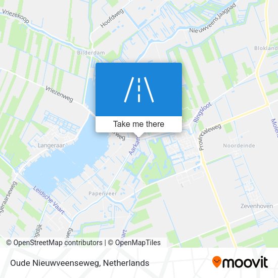 Oude Nieuwveenseweg map
