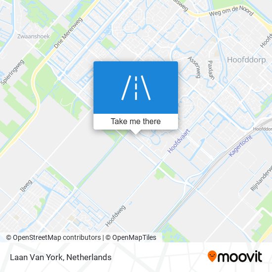 Laan Van York map