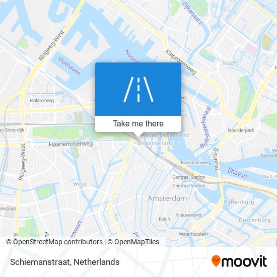 Schiemanstraat map