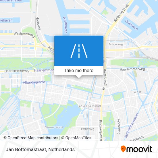 Jan Bottemastraat map