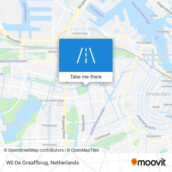 Wil De Graaffbrug map