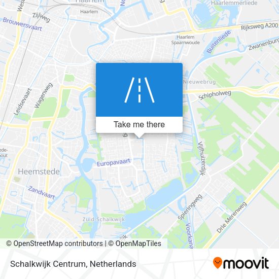 Schalkwijk Centrum map
