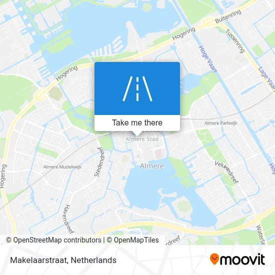 Makelaarstraat map