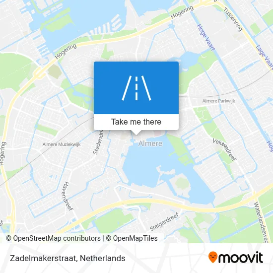 Zadelmakerstraat map