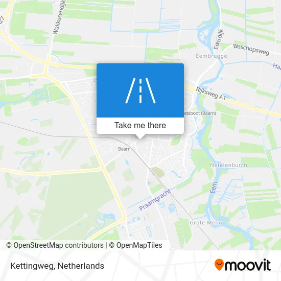 Kettingweg map