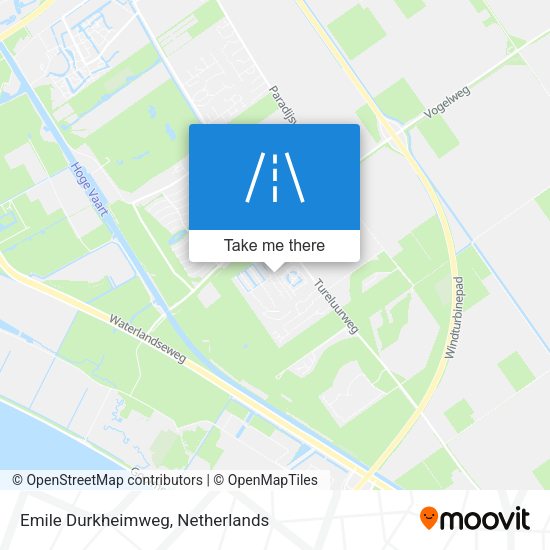 Emile Durkheimweg map