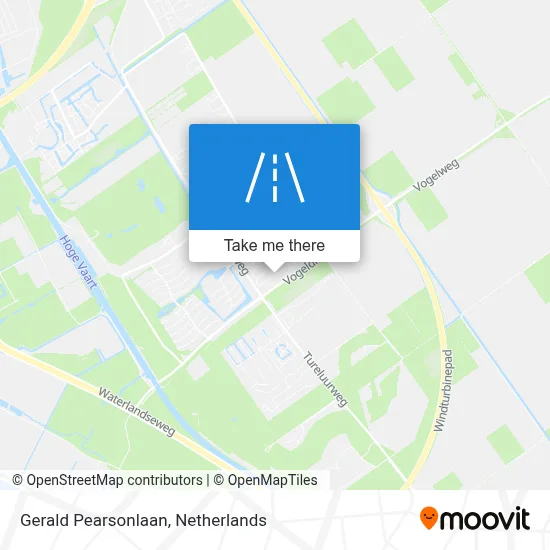 Gerald Pearsonlaan map