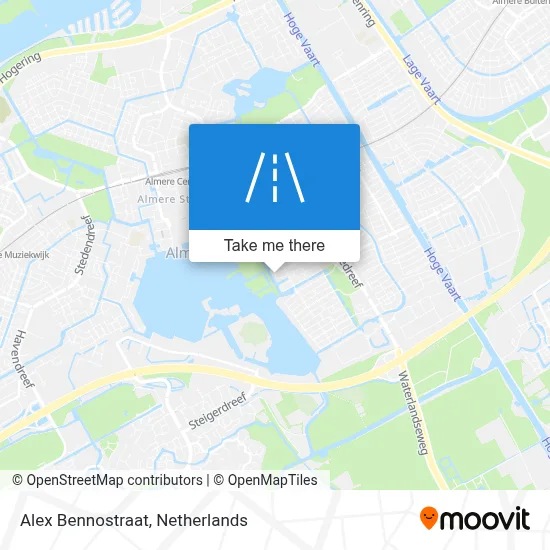 Alex Bennostraat map