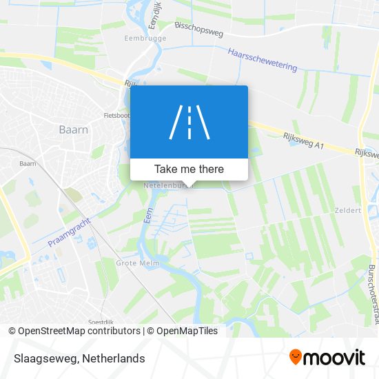 Slaagseweg Karte