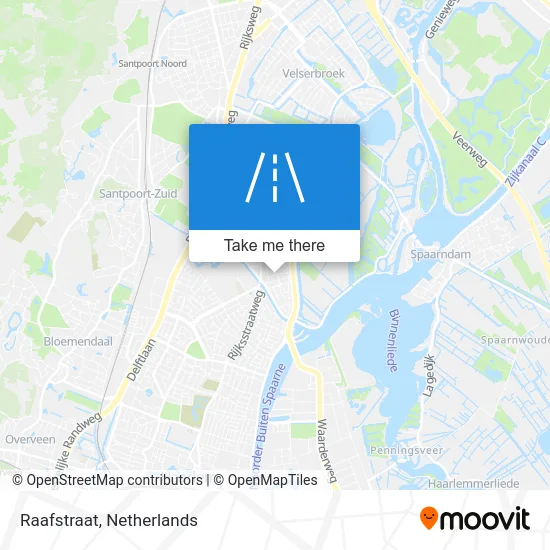 Raafstraat map