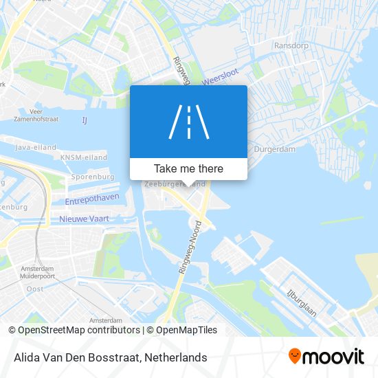 Alida Van Den Bosstraat map