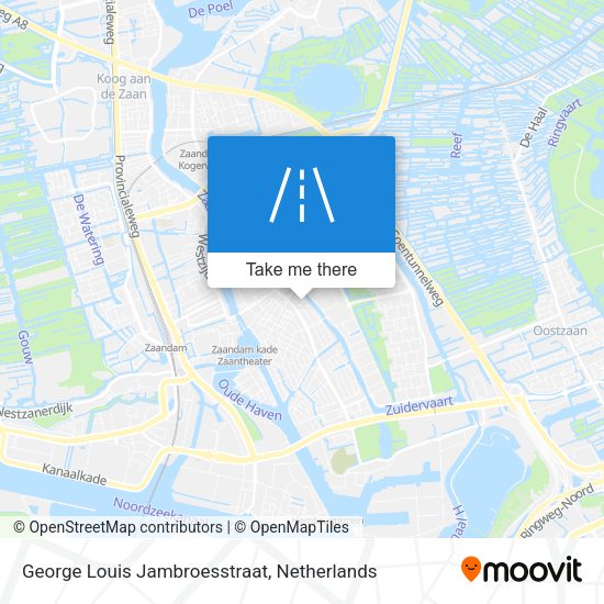 George Louis Jambroesstraat map