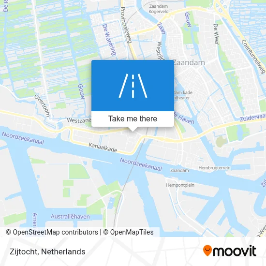 Zijtocht map