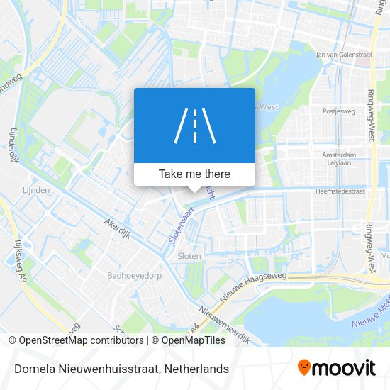 Domela Nieuwenhuisstraat map