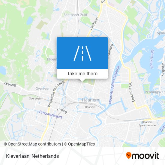 Kleverlaan map