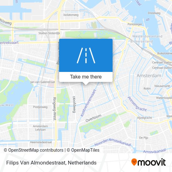 Filips Van Almondestraat map