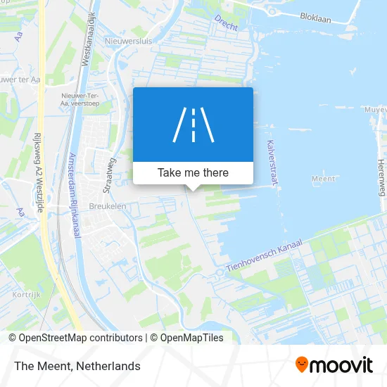 De Meent map