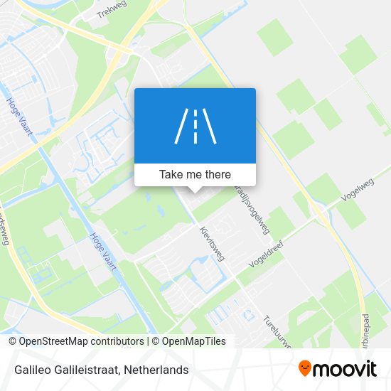 Galileo Galileistraat map