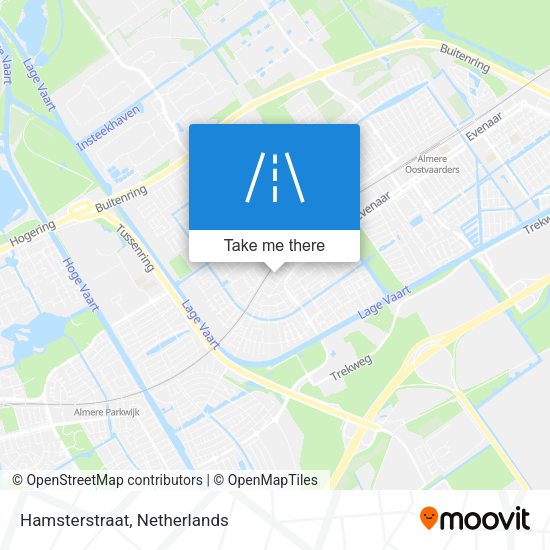 Hamsterstraat map