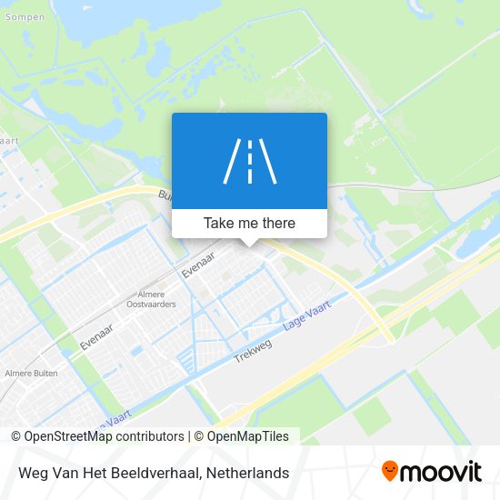 Weg Van Het Beeldverhaal map